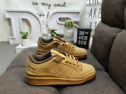 308DAdidas Forum 84 Zapatillas deportivas informales de moda, versátiles, de caña baja y caña baja. 
