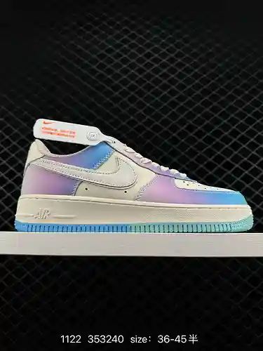 2 AF a nivel de empresa Nike Air Force '7 Low Air Force 1 Horma original y cartón original Crea una 
