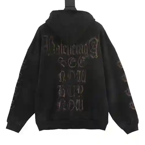 Chaqueta con cremallera arruinada en sánscrito teñida de barro Blcg