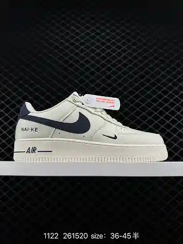 Zapatillas deportivas informales, versátiles y de caña baja Nike Air Force '7 Air Force 1. La combin