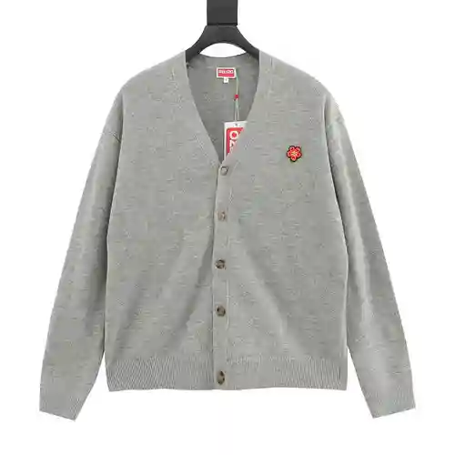 Ke*nzo Kenzo KZ 23FW BOKE floral sweater knitted cardigan