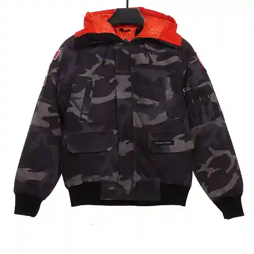 Big Goose three-party joint camouflage down jacket