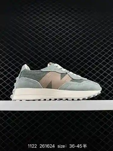 2 Zapatillas deportivas retro casual New Balance MS327 de nivel empresarial con detalles perfectos S