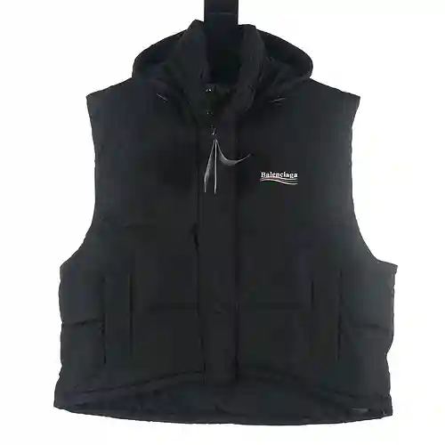 Balenciaga BLCG 23FW Chaleco de plumas Coke Wave