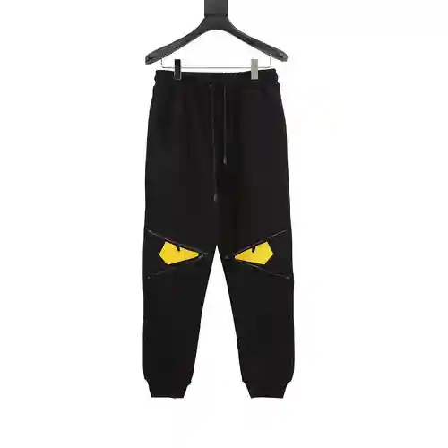 Fen*di/Fendi pantalones leggings estilo monstruo con costuras clásicas