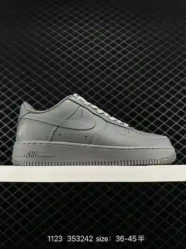2 Zapatillas deportivas informales, versátiles y de caña baja Nike Air Force Low Air Force One de ni