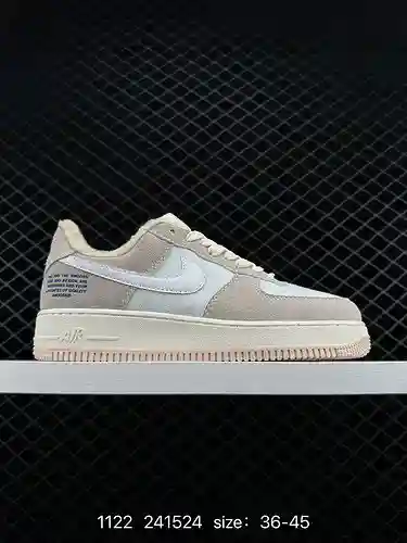 2 Zapatillas deportivas informales, versátiles y de caña baja Nike Air Force Low Air Force 1 de terc