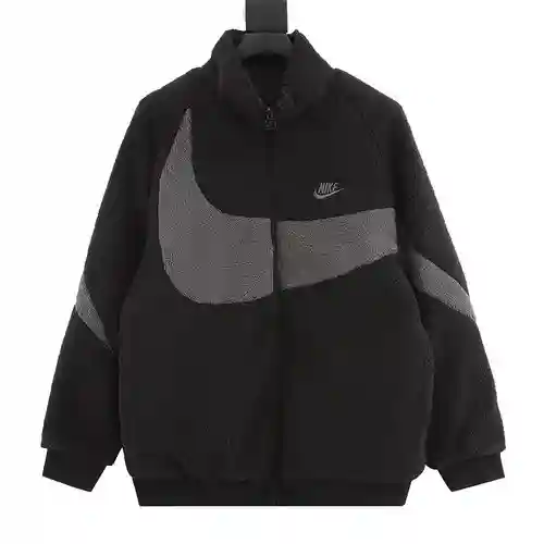 NIKE/Nike NikeBigSwoosh big hook big LOGO polar fleece jacket