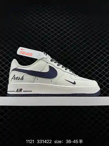 La horma original y el cartón original de Air Force '7 Low crean una versión pura de Air Force #Enfo