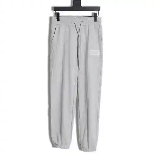 Pantalón CD Dior 23FW con etiqueta plateada bordada