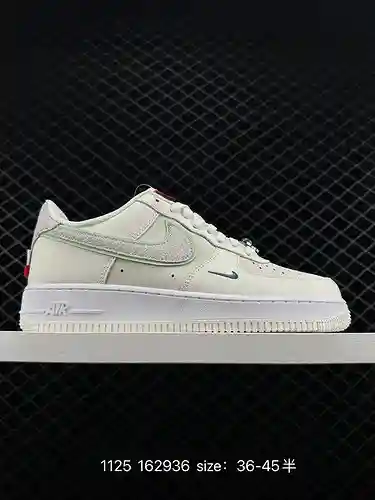 8 Air Force '7 Low a nivel de empresa, horma original y cartón original para crear una versión Air F