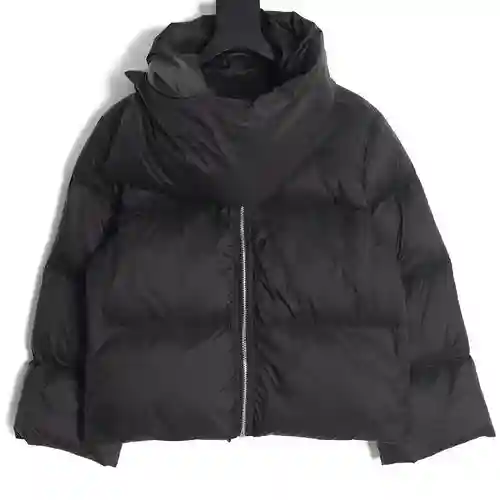 Rick Owens RO 23FW chaqueta de plumas tipo bufanda
