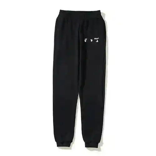 O*FF-W*HITE Pantalones deportivos con estampado de pintura al óleo de Caravaggio