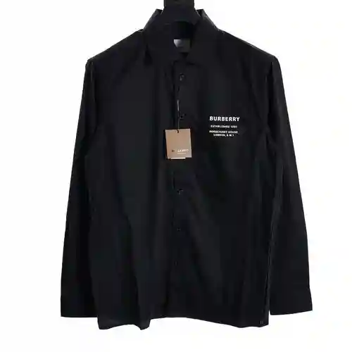 Camisa de manga larga con letras de silicona BBR Pocket