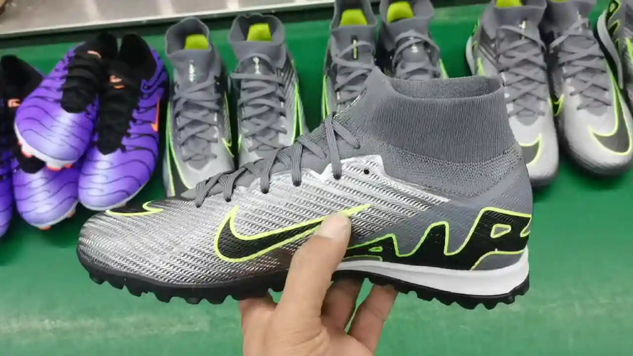 Arrival 35-45) Nike Mercurial fifteenth generation high-top Lucent Pack set waterproof knitted grass