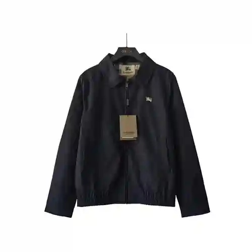 BBR/Burberry 2023ss nueva chaqueta de solapa bordada con caballo de guerra