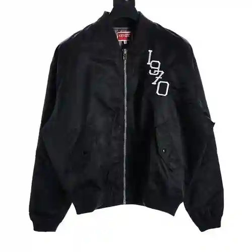 Chaqueta de traje de vuelo con bordado de cabeza de tigre KZ 23FW