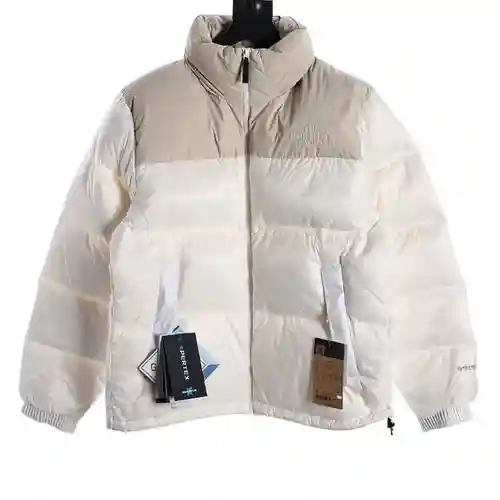 Chaqueta de plumón japonesa sin costuras con cinta y colores en contraste TNF/North Face 96S