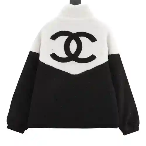 CHA*NEL / Chanel Xiaoxiang chaqueta de lana de cordero con LOGO bordado