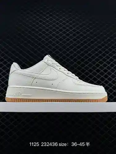8 Air Force '7 Low a nivel de empresa, horma original y cartón original para crear una versión Air F
