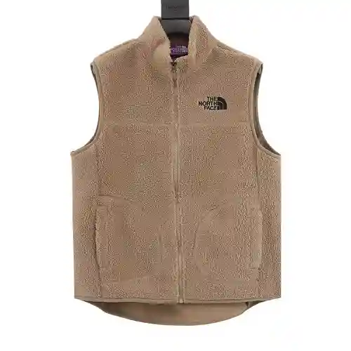 Chaleco polar con cuello alto de cordero para exteriores TNF North Face 23FW
