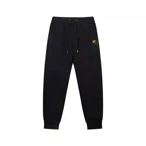 LOE*WE/Loewewe 23SS LOGO bordado más pantalones de chándal de terciopelo de visón y mallas gruesas