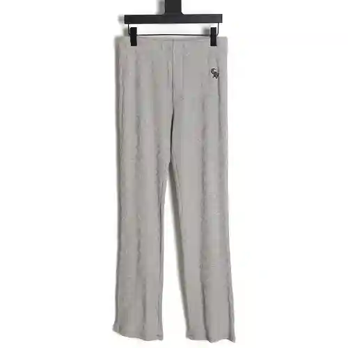 Pantalón CH Crow Heart 23FW con bordado tipo gofre