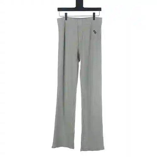 Pantalón Croxin CH 23FW con bordado de gofres