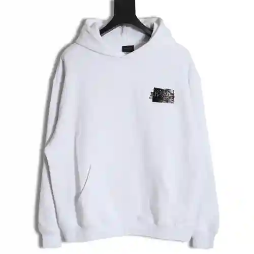 BLCG Balenciaga 22FW Sudadera con capucha de coca laminada