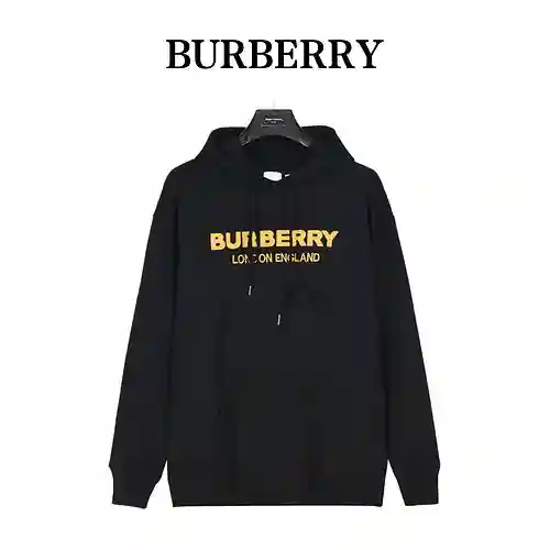 BBR/Burberry 23Fw sudadera con capucha y logo tatami bordado