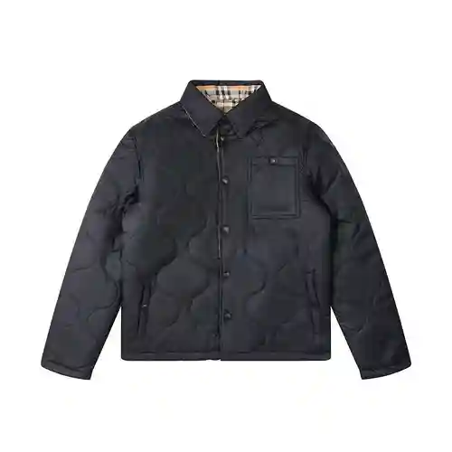 Chaqueta de plumón informal de doble cara a cuadros BBR/Burberry