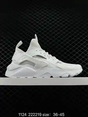 9 Calzado deportivo informal transpirable de malla Nike Air Huarache Run Ultra Wallace IV Número de 