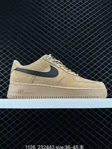2 Air Force '7 a nivel de empresa, horma original y cartón original para crear una versión pura de l