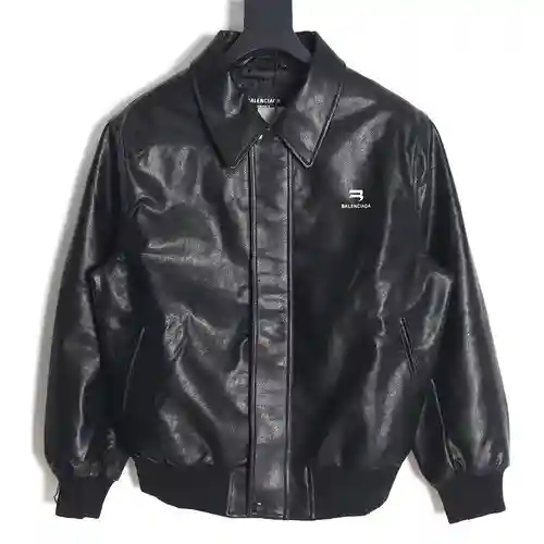 Balenciaga BLCG 23FW TAXI chaqueta de cuero acolchada