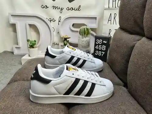 387DAdidas clover Originals Superstar zapatillas deportivas clásicas informales para todo tipo de co
