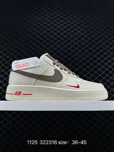 8 Nike Air Force Low Air Force One zapatillas deportivas informales, versátiles y de caña baja. La c
