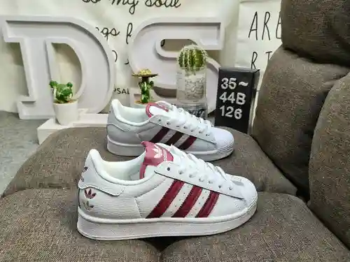 126DAdidas Clover Originals Superstar zapatillas deportivas clásicas informales para todo tipo de co