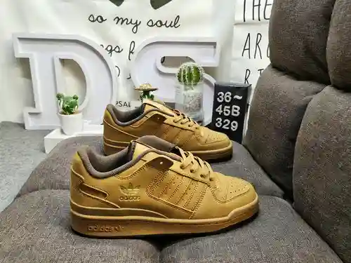 329DAdidas Forum 84 Zapatillas deportivas informales de moda, versátiles, de caña baja y caña baja. 