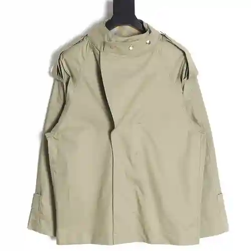 Chaqueta cortavientos con cuello alto y caballo de guerra BBR Burberry 23FW