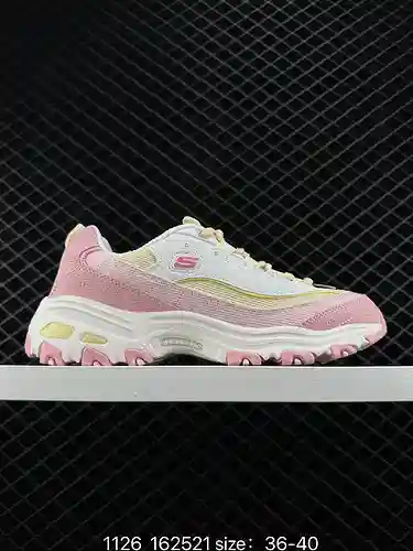 SKECHERS/SKECHERS está hecho de cuero serraje de vaca resistente al desgaste empalmado con material 