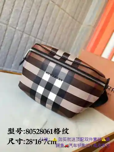 Riñonera para hombre BA@宝利, fabricada en piel de vacuno original importada, alta calidad, factura de