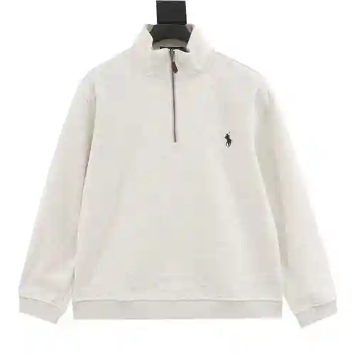 Sudadera polar con media cremallera Ralph Lauren (estilo corto)