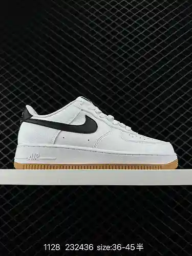 8 Air Force '7 Low a nivel de empresa, horma original y cartón original para crear una versión Air F