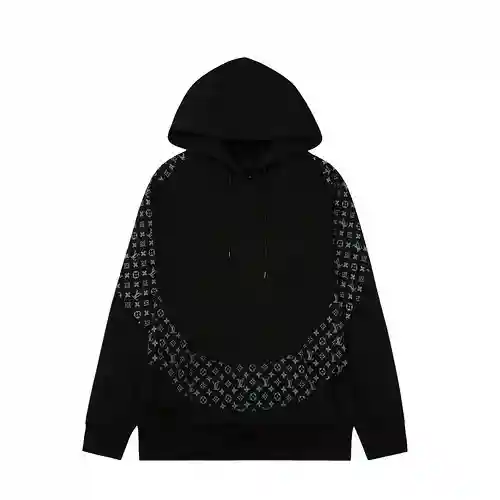 Sudadera jacquard empalmada preserie de primavera y verano LV SS22
