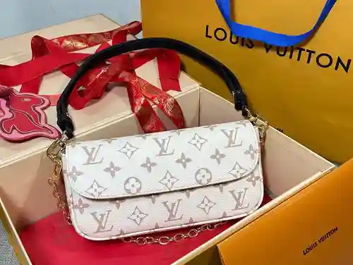 Bolso axila LL Fabricado en cuero original importado de primera calidad Versión réplica de alta gama
