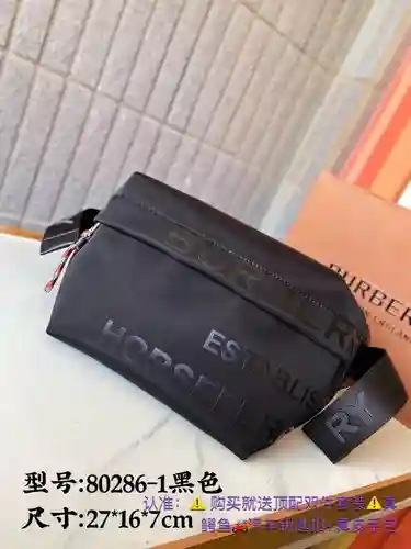Riñonera para hombre BA@宝利, fabricada en piel de vacuno original importada, alta calidad, factura de