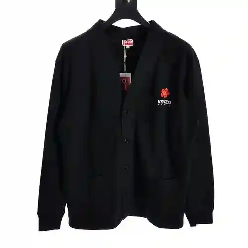 KZ 23 nueva serie BOKE cárdigan sudadera con estampado de flores de begonia en la espalda