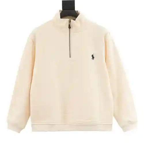 Sudadera polar con media cremallera Ralph Lauren (estilo corto)