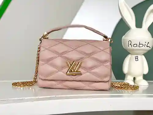 Bolso de cadena LL, fabricado en cuero original importado de primera calidad, versión réplica de alt