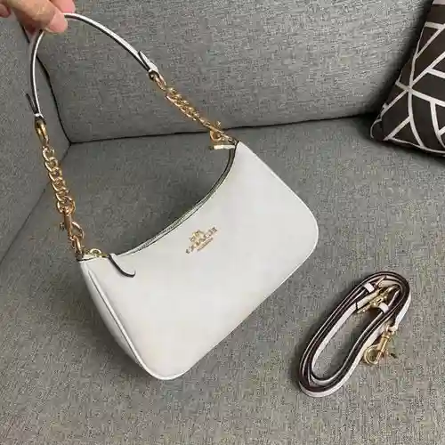 La bolsa para axilas coa @ Chi está hecha de piel de vaca original importada, calidad de alta gama, 